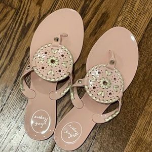 Jack Rogers jelly sandals
